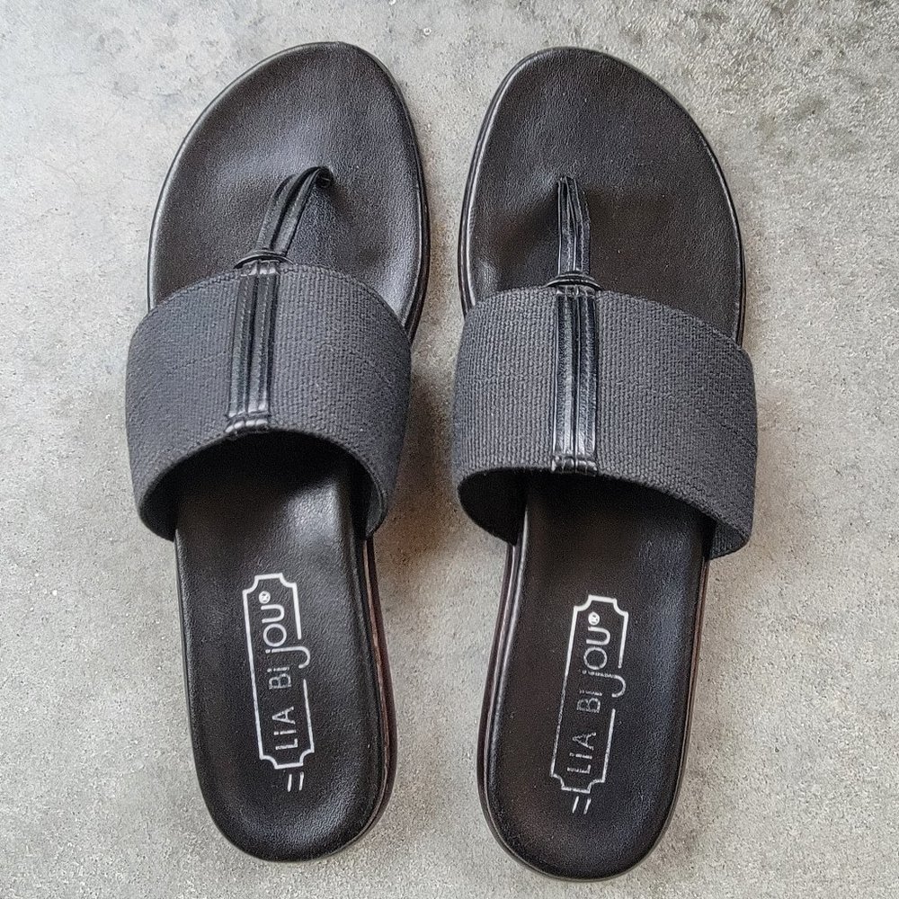 Women's Lia Bijou Flip Flop Thong Sandals, 11